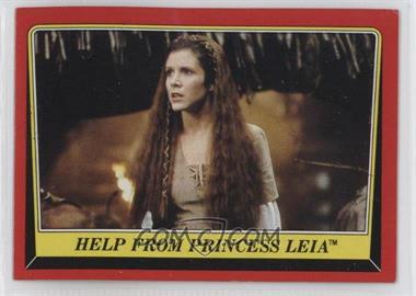 1983 Topps Star Wars: Return of the Jedi - [Base] #86 - Help from Princess Leia