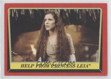 1983 Topps Star Wars: Return of the Jedi - [Base] #86 - Help from Princess Leia