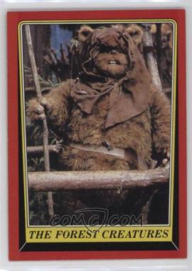 1983 Topps Star Wars: Return of the Jedi - [Base] #89 - The Forest Creatures