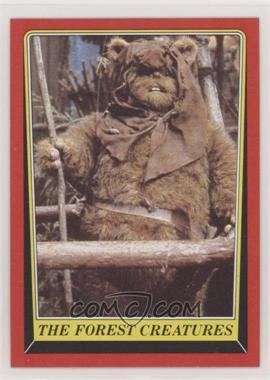 1983 Topps Star Wars: Return of the Jedi - [Base] #89 - The Forest Creatures