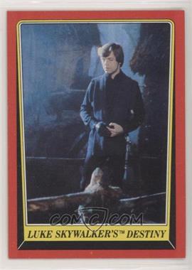 1983 Topps Star Wars: Return of the Jedi - [Base] #94 - Luke Skywalker's Destiny