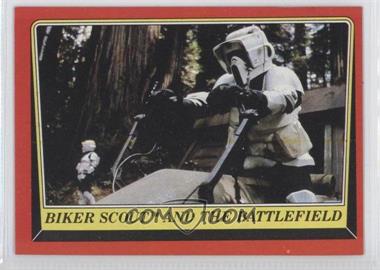 1983 Topps Star Wars: Return of the Jedi - [Base] #97 - Biker Scout and the Battlefield