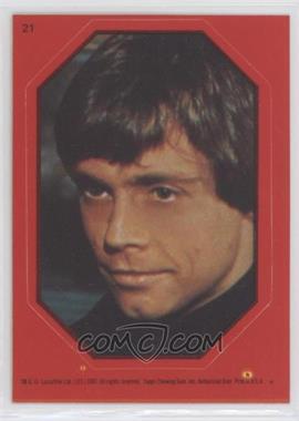 1983 Topps Star Wars: Return of the Jedi - Stickers #21.2 - Luke Skywalker (Red)