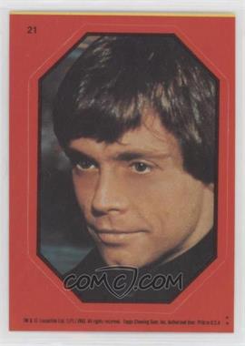 1983 Topps Star Wars: Return of the Jedi - Stickers #21.2 - Luke Skywalker (Red)