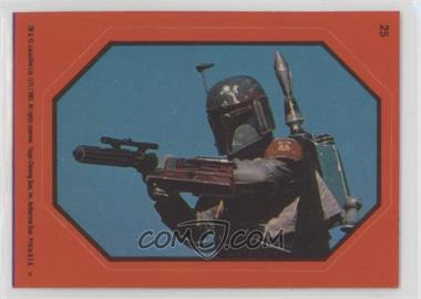 1983 Topps Star Wars: Return of the Jedi - Stickers #25.2 - Boba Fett (Orange)