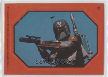 1983 Topps Star Wars: Return of the Jedi - Stickers #25.2 - Boba Fett (Orange)