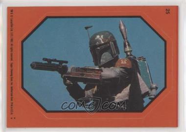 1983 Topps Star Wars: Return of the Jedi - Stickers #25.2 - Boba Fett (Orange)