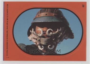 1983 Topps Star Wars: Return of the Jedi - Stickers #28.2 - Lando Calrissian (Orange)