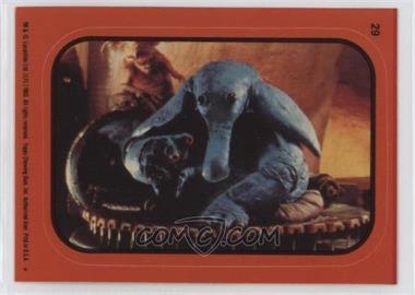 1983 Topps Star Wars: Return of the Jedi - Stickers #29.2 - Max Rebo (Orange)