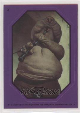 1983 Topps Star Wars: Return of the Jedi - Stickers #3.1 - Droopy McCool (Purple)