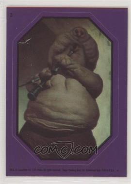 1983 Topps Star Wars: Return of the Jedi - Stickers #3.1 - Droopy McCool (Purple)