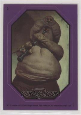 1983 Topps Star Wars: Return of the Jedi - Stickers #3.1 - Droopy McCool (Purple)
