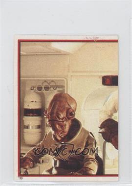 1983 Topps Star Wars: Return of the Jedi Album Stickers - [Base] #110 - Admiral Ackbar