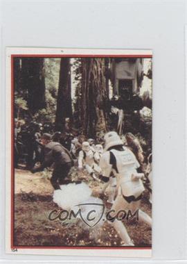 1983 Topps Star Wars: Return of the Jedi Album Stickers - [Base] #154 - The Battle Begins