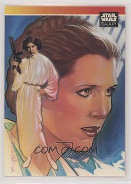 1993 Topps Star Wars Galaxy - [Base] #_LEOR - Special Guest Artist Subset Checklist - Leia Organa