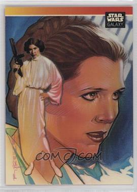 1993 Topps Star Wars Galaxy - [Base] #_LEOR - Special Guest Artist Subset Checklist - Leia Organa