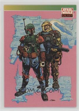 1993 Topps Star Wars Galaxy - [Base] #101 - New Visions - Boba Fett, Dengar