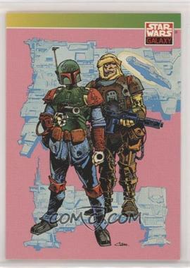 1993 Topps Star Wars Galaxy - [Base] #101 - New Visions - Boba Fett, Dengar