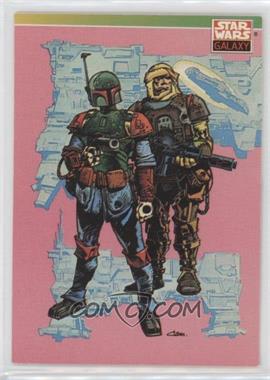 1993 Topps Star Wars Galaxy - [Base] #101 - New Visions - Boba Fett, Dengar