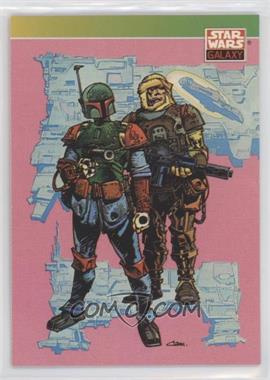 1993 Topps Star Wars Galaxy - [Base] #101 - New Visions - Boba Fett, Dengar