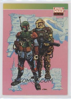 1993 Topps Star Wars Galaxy - [Base] #101 - New Visions - Boba Fett, Dengar