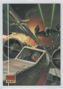 1993 Topps Star Wars Galaxy - [Base] #16 - The Design of Star Wars - The Death Star Trench