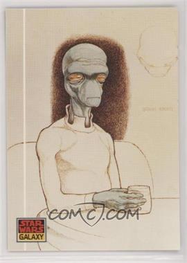 1993 Topps Star Wars Galaxy - [Base] #17 - The Design of Star Wars - Ron Cobb's popularity was…