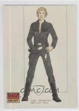 1993 Topps Star Wars Galaxy - [Base] #28 - The Design of Star Wars - Costume Design