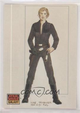 1993 Topps Star Wars Galaxy - [Base] #28 - The Design of Star Wars - Costume Design