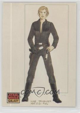 1993 Topps Star Wars Galaxy - [Base] #28 - The Design of Star Wars - Costume Design