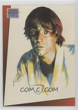 1993 Topps Star Wars Galaxy - [Base] #3 - Luke Skywalker