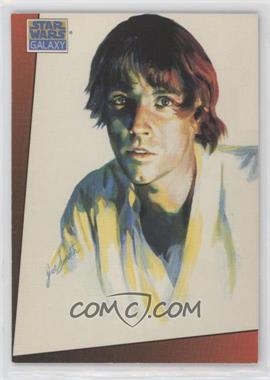 1993 Topps Star Wars Galaxy - [Base] #3 - Luke Skywalker