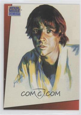 1993 Topps Star Wars Galaxy - [Base] #3 - Luke Skywalker