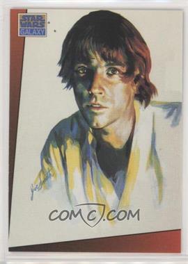 1993 Topps Star Wars Galaxy - [Base] #3 - Luke Skywalker