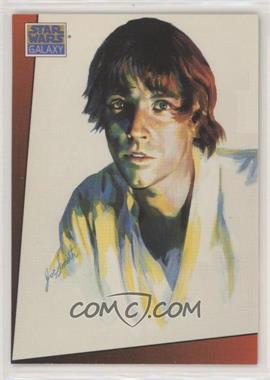 1993 Topps Star Wars Galaxy - [Base] #3 - Luke Skywalker