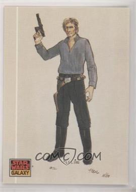 1993 Topps Star Wars Galaxy - [Base] #30 - The Design of Star Wars - Original Sketches