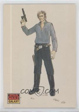 1993 Topps Star Wars Galaxy - [Base] #30 - The Design of Star Wars - Original Sketches