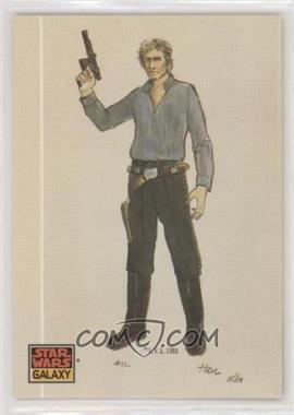 1993 Topps Star Wars Galaxy - [Base] #30 - The Design of Star Wars - Original Sketches