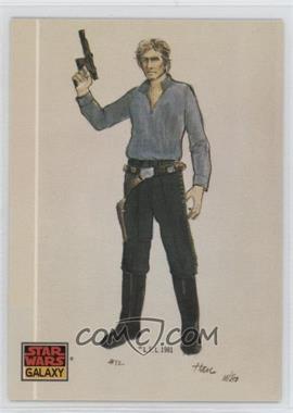 1993 Topps Star Wars Galaxy - [Base] #30 - The Design of Star Wars - Original Sketches