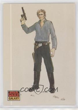 1993 Topps Star Wars Galaxy - [Base] #30 - The Design of Star Wars - Original Sketches