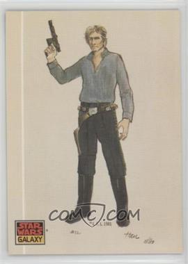 1993 Topps Star Wars Galaxy - [Base] #30 - The Design of Star Wars - Original Sketches