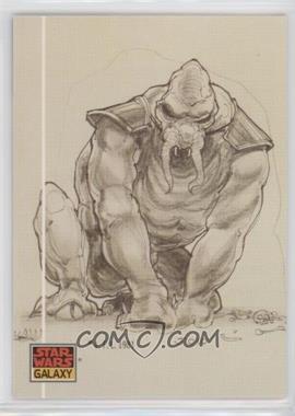 1993 Topps Star Wars Galaxy - [Base] #38 - The Design of Star Wars - Creature Collaboration