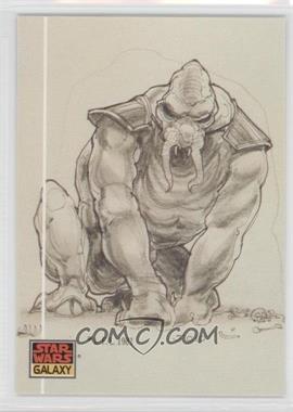 1993 Topps Star Wars Galaxy - [Base] #38 - The Design of Star Wars - Creature Collaboration