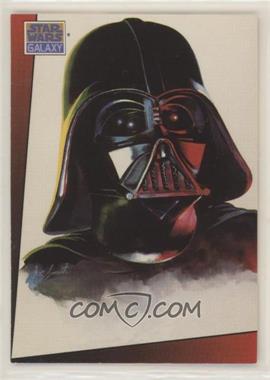 1993 Topps Star Wars Galaxy - [Base] #4 - Darth Vader