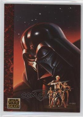 1993 Topps Star Wars Galaxy - [Base] #59 - The Art of Star Wars - An Evil Darth Vader