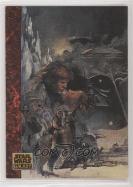 1993 Topps Star Wars Galaxy - [Base] #67 - The Art of Star Wars - The Mountain...