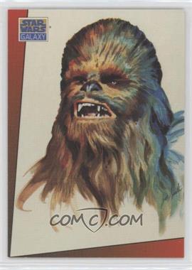 1993 Topps Star Wars Galaxy - [Base] #8 - Chewbacca