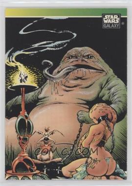 1993 Topps Star Wars Galaxy - Promos #_NoN - Jabba the Hutt (NSU/Starlog/Wizard Insert)
