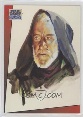 1993 Topps Star Wars Galaxy Just Toys Bend-Ems - [Base] #H - Obi-Wan "Ben" Kenobi