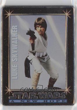 1994 Metallic Images Star Wars - Base #1 - Luke Skywalker